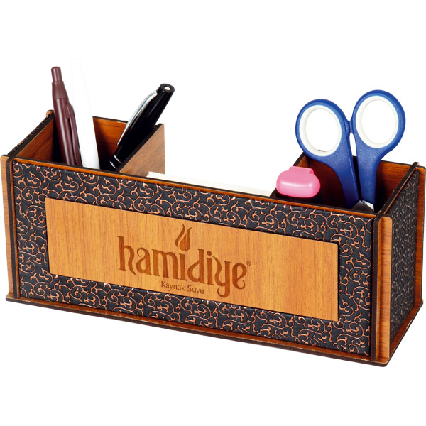 AH-3240 Ahşap Masaüstü Organizer