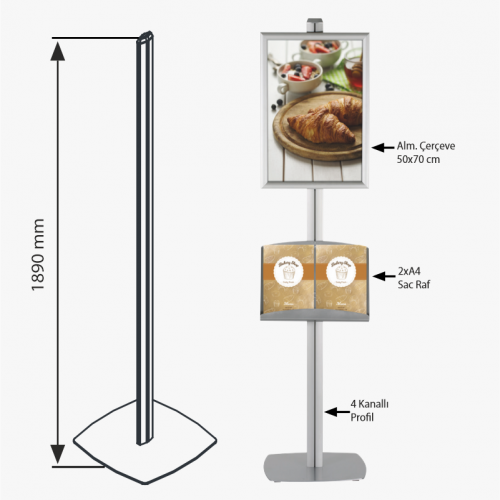 Novel Leaflet Stand