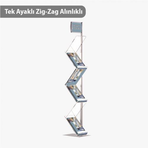 Zig-ZagBroşürlük Tek & Çift Ayaklı