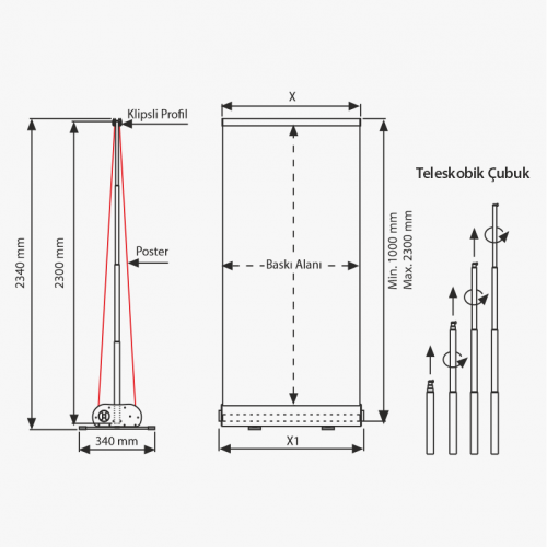 Smart Roll Banner (çift taraflı)